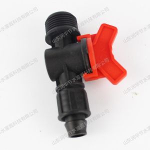 Outer valve lock straight valve